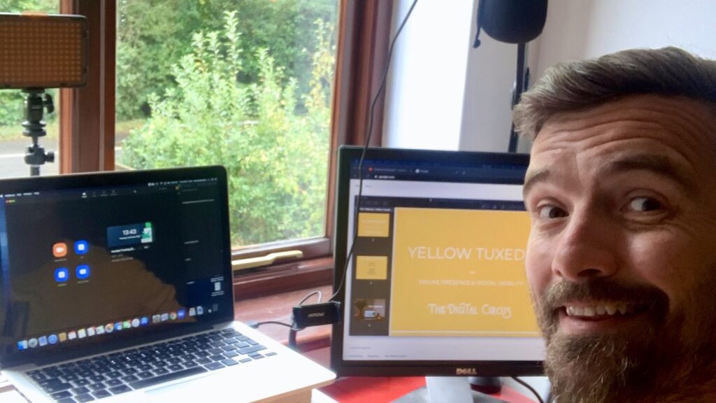 Alan from Yellow Tuxedo talks you through creating content with Streamyard.