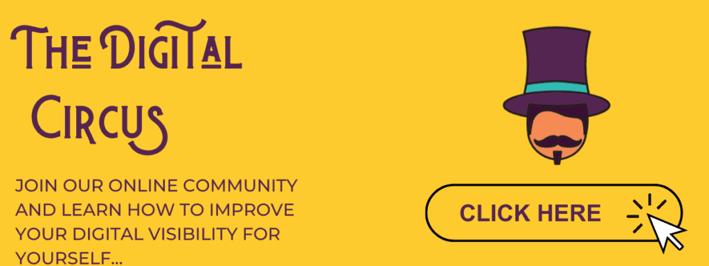 The Digital Circus | Yellow Tuxedo | digital visibility