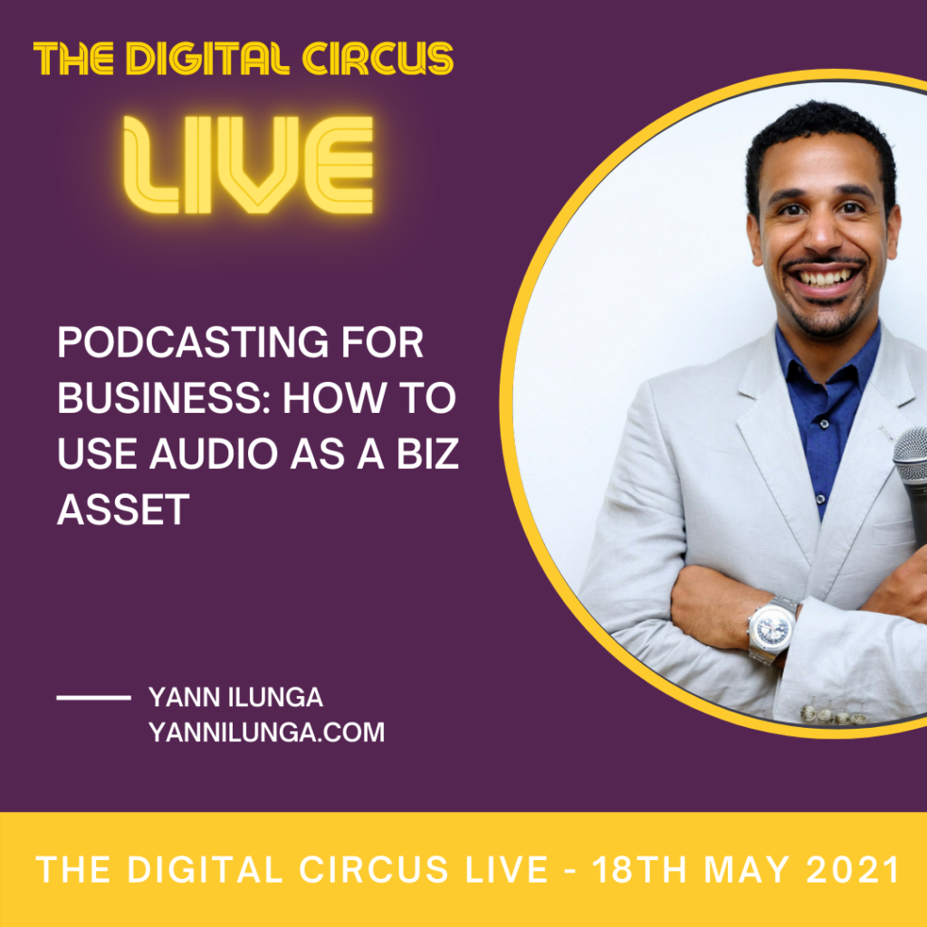 Yann Ilunga for The Digital Circus LIVE with Yellow Tuxedo