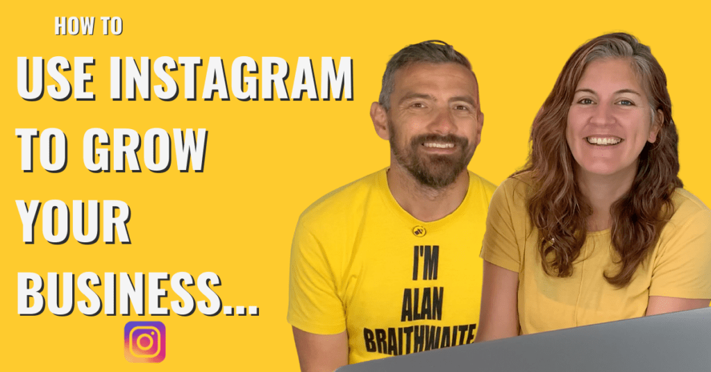 using Instagram for business with Emily and Alan from Yellow Tuxedo