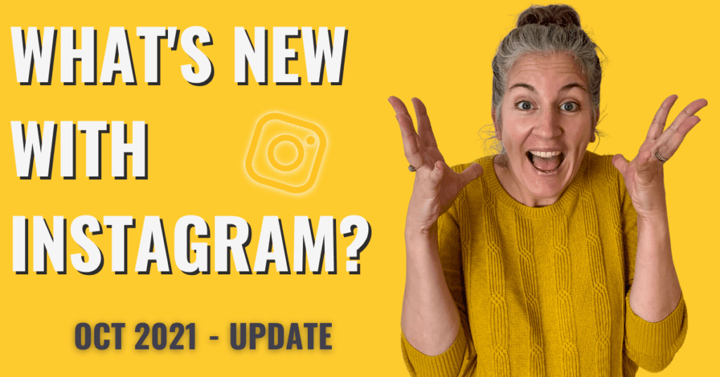 New Instagram features 2021- Emily from Yellow Tuxedo talks through the latest instagram updates