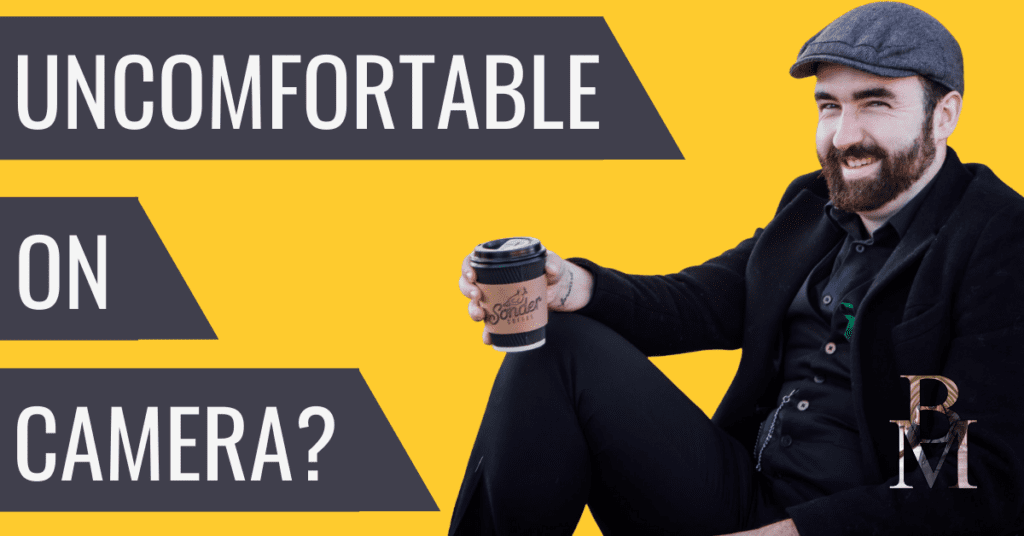 be less uncomfortable on camera a podcast interview with Brunton Media- Yellow Tuxedo