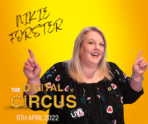 Nikie Forster from Curious Lighthouse Learning Consultancy speaking at The Digital Circus LIVE 2022
