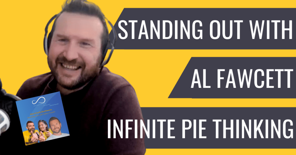 Yellow Tuxedo podcast interview with Al Fawcett from Infinite Pie Thinking