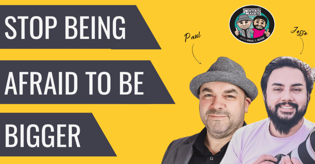 big thinking small business, a podcast episode with Newtons Nuggets featuring Yellow Tuxedo's Emily Braithwaite