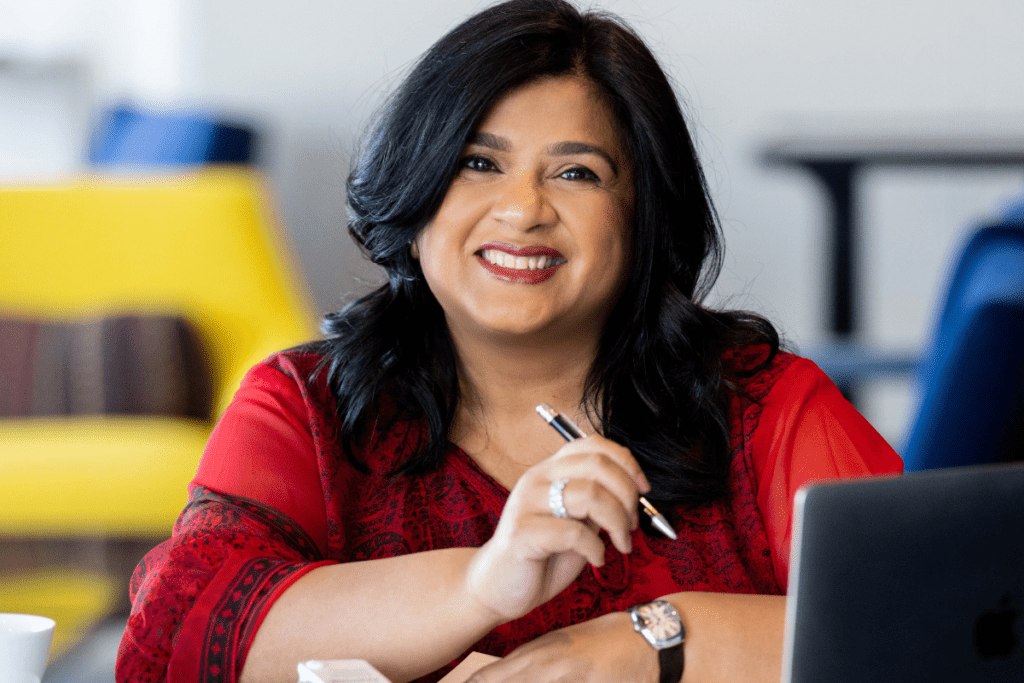 Vaishali Shah from Creative ID discussing the difference between Branding and Marketing