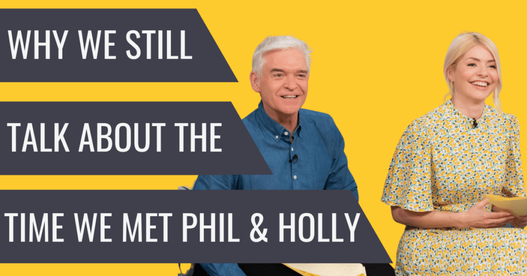 meeting Phil and Holly at This Morning