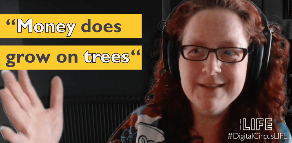 Heike Schimanski talks on The Digital Circus LIFE the small business podcast about overcoming limiting beliefs to help others