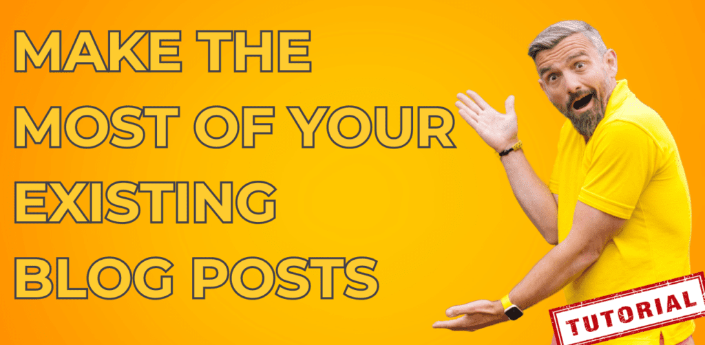 how to update an old blog post in 2024